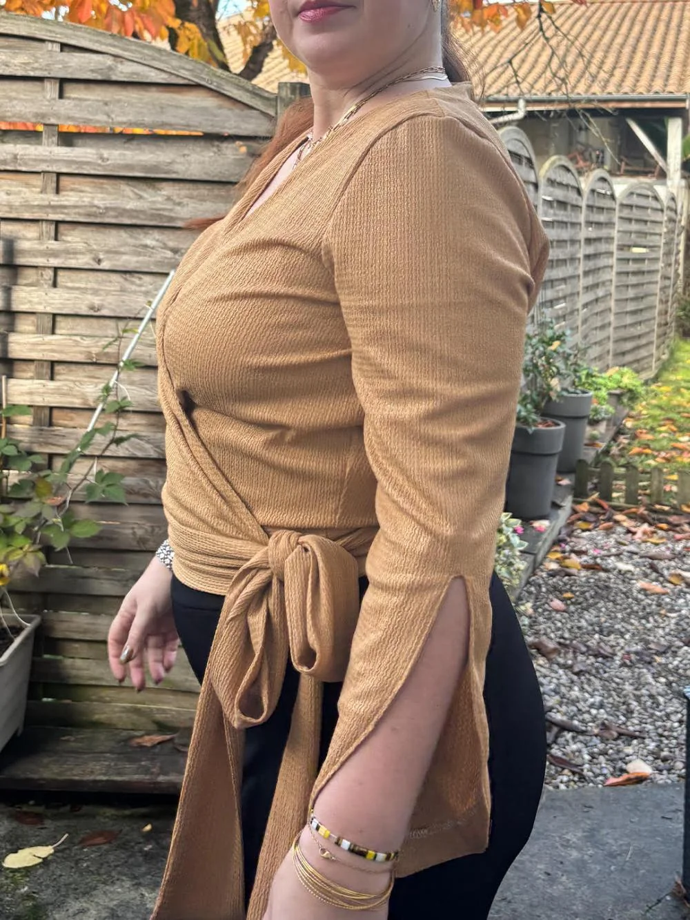 Blouse cache-coeur Lover